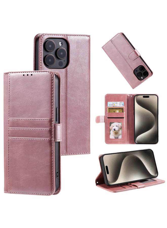 Zaboon Case For iPhone 13 Pro Max Simple 6-Card Wallet Leather Phone Case - Image 1