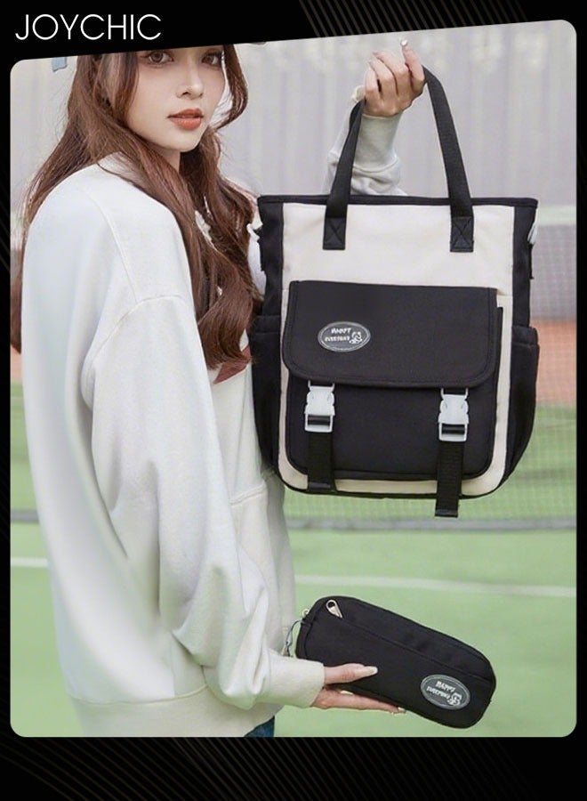 Joychic حقيبة ظهر كبيرة السعة مقاومة للماء متعددة الاستخدامات حقيبة العودة إلى المدرسة حقيبة كتف مجموعة حقيبة أقلام للفتيات طلاب المرحلة الابتدائية - Image 3