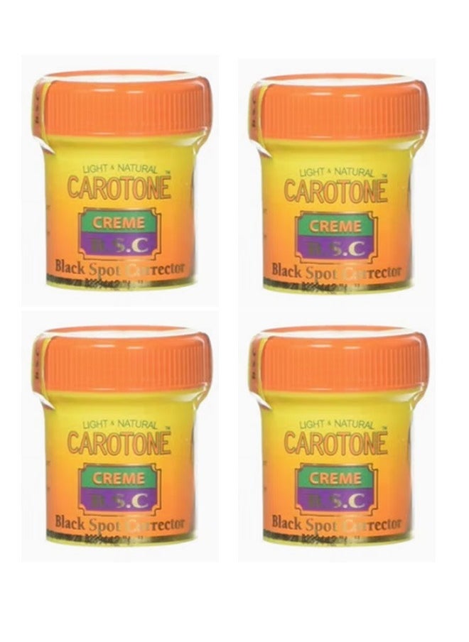 4  Pieces Black Spot Corrector Creme 4 X 30 ml