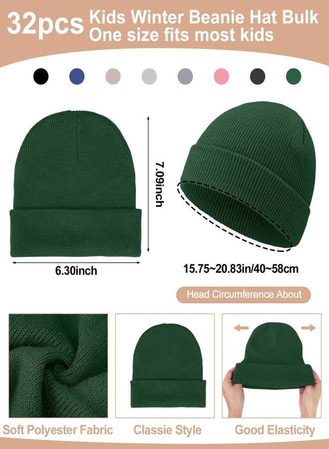 جاجيلي مجموعة جاغلي من 64 قطعة من قبعات وقفازات الأطفال، قبعات وقفازات شتوية بالجملة للأولاد والبنات الصغار، تبرعات مدرسية، بيع بالجملة (ألوان دافئة). - Image 2