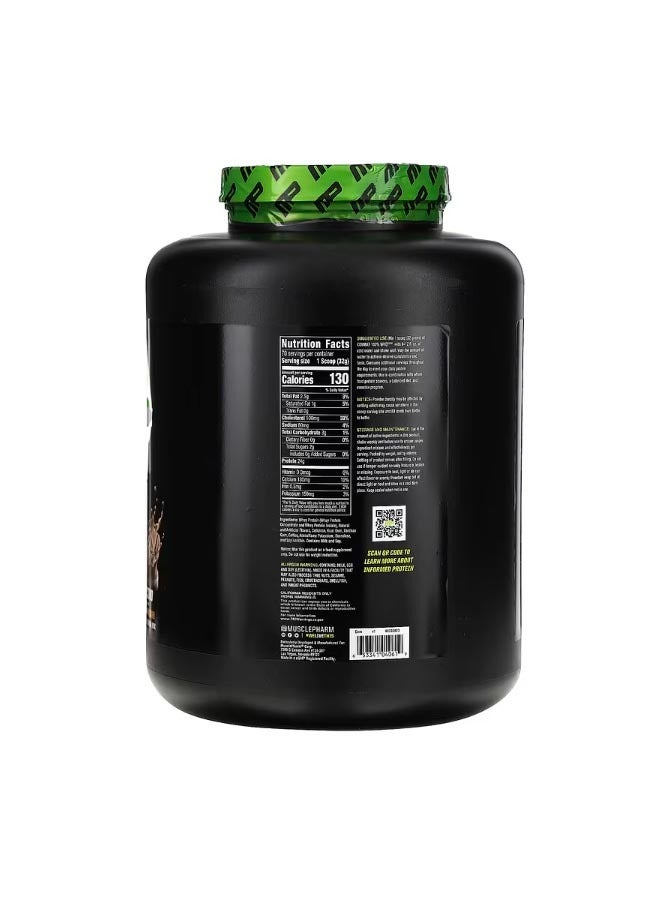 MusclePharm Combat 100% Whey Protein Cappuccino 5 lb 2.24 kg - Image 2