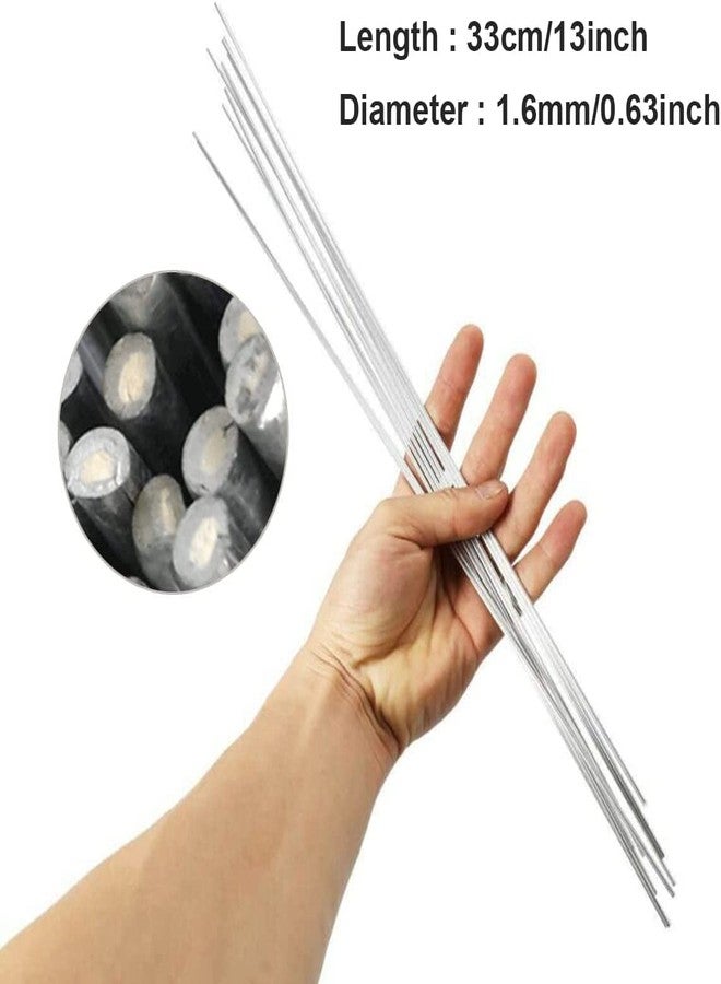 AZB 50 Pieces Flux Core Aluminum Rods Low Temperature Easy Melt Aluminum Welding Rods Welding Sticks - Image 5