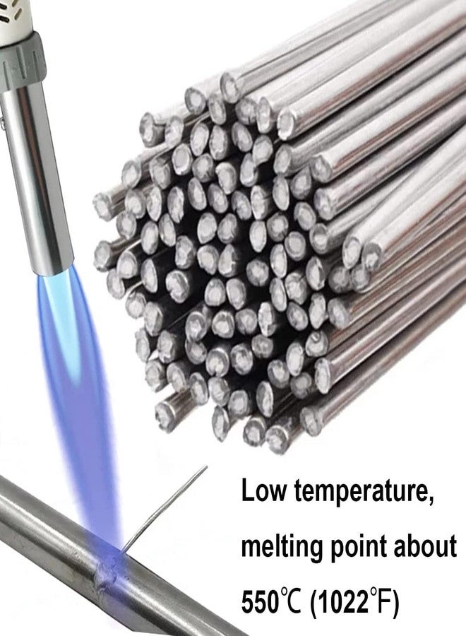 AZB 50 Pieces Flux Core Aluminum Rods Low Temperature Easy Melt Aluminum Welding Rods Welding Sticks - Image 3