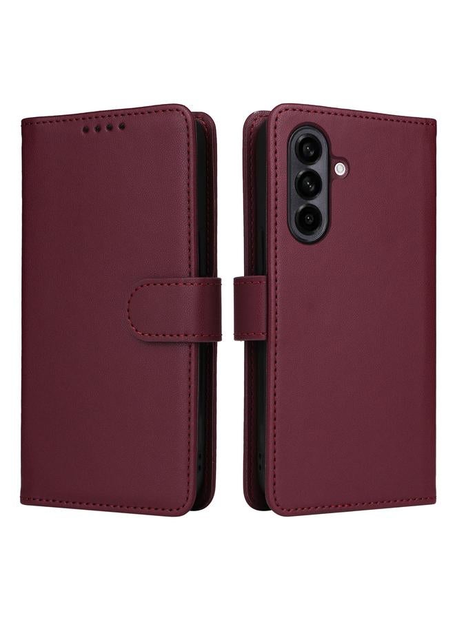 The Bros Case For Samsung Galaxy A56 5G BN-005 2 in 1 Detachable Imitate Genuine Leather Phone Case