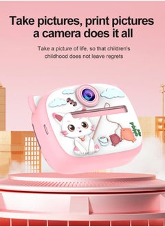 Raxoom Children's Toy Digital Camera 1080p HD Screen Outdoor Toy Birthday Gift Polaroid HD Mini Print Camera Children's Digital Video Camera  - Image 4