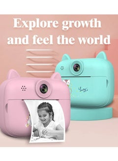 Raxoom Children's Toy Digital Camera 1080p HD Screen Outdoor Toy Birthday Gift Polaroid HD Mini Print Camera Children's Digital Video Camera  - Image 5