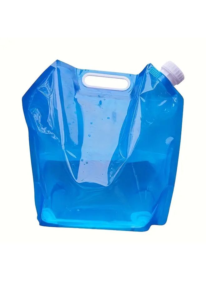 1pc Collapsible Water Storage Container Portable Water Jug For Camping Travel Emergency - Image 3