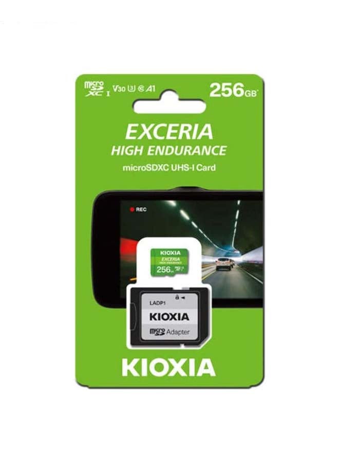 كيوكسيا بطاقة MicroSD عالية التحمل بسعة 256 جيجابايت - Image 2