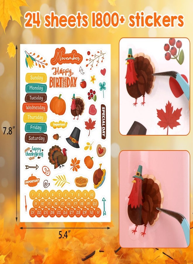 WorldBazaar daily planners Holiday Seasonal Planner Sticker Sheets Monthly Plan Stickers - Image 3