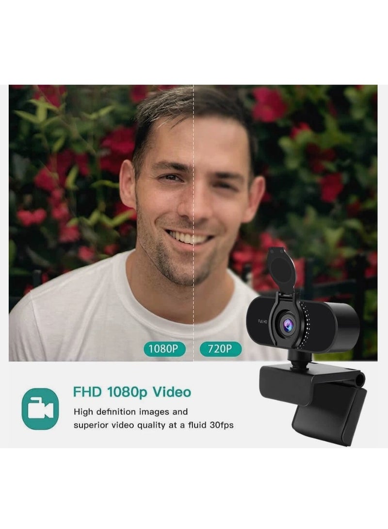 Haysenser Full HD 1080P Webcam USB AutoFocus Web Camera With Microphone For PC Laptop - Image 4