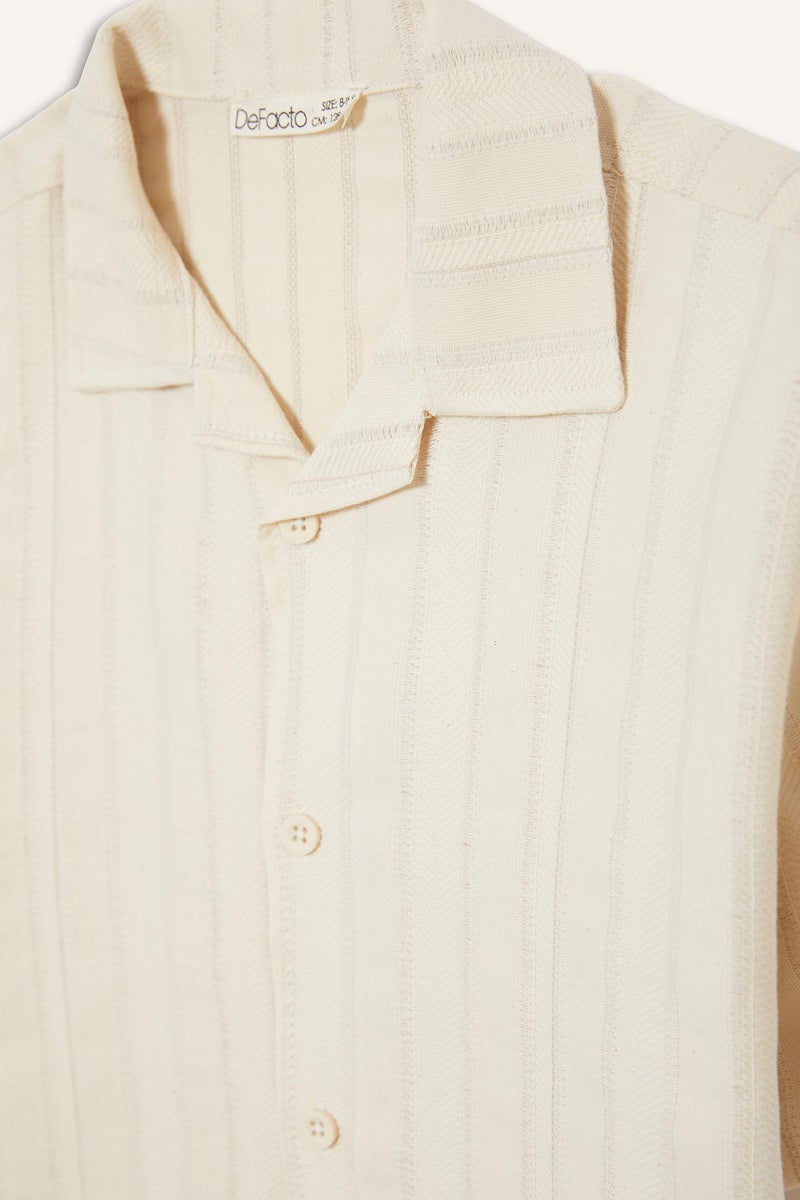 DeFacto Boy Oversize Fit Short Sleeve Shirt  - Image 3