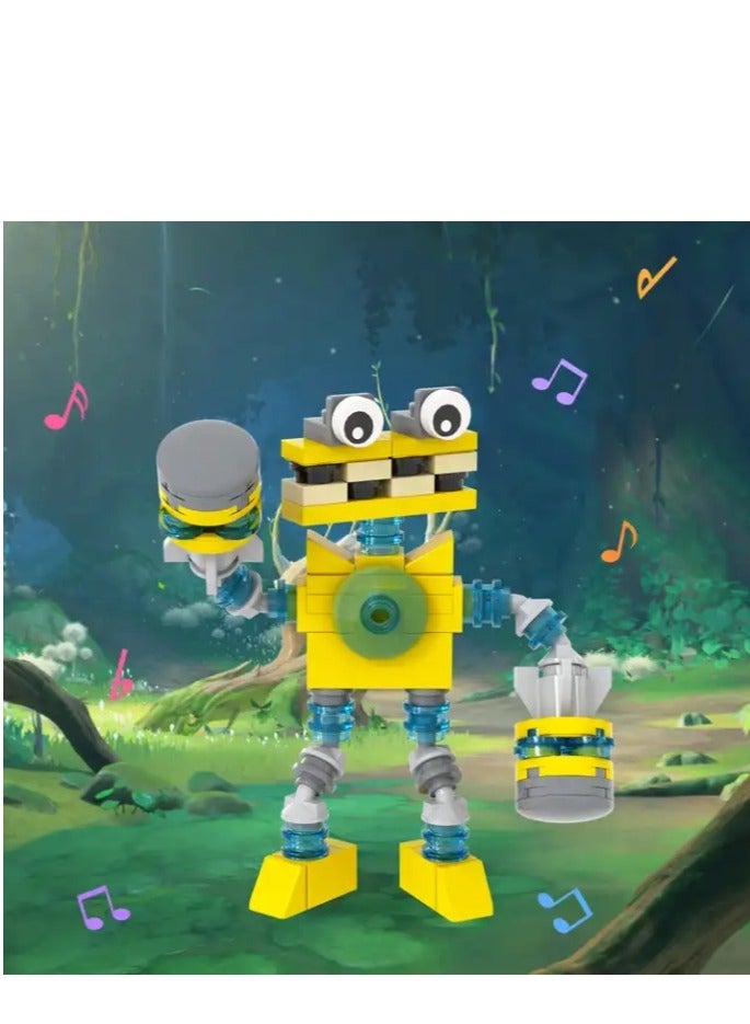 77 pcs  My Singing Monsters Combination Educational Fun Collectible Action Figure Set Building Blocks Toy - Image 1