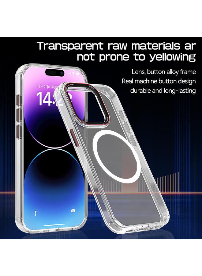 Zaboon Case For iPhone 12 Pro Max Crystal TPU Hybrid PC MagSafe Phone Case - Image 4