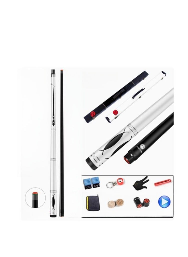 Breaking Dark Technology Billiards Stick Black 8 Clubs Chinese Black 8 American Nine Ball Box Set - Image 1