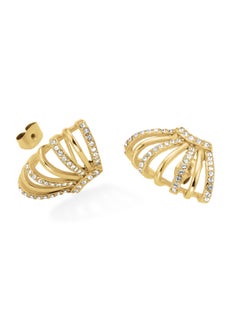 RoseField Rosefield Caged Crystal Earrings - JECCG-J1029  - Image 2
