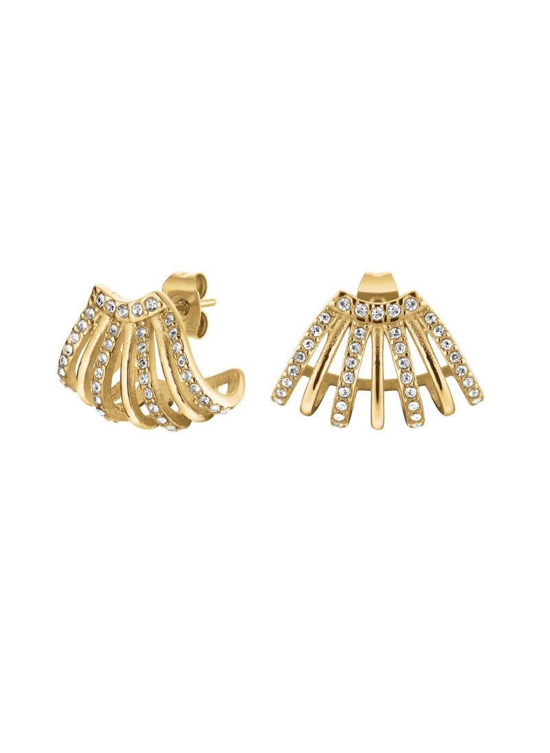 RoseField Rosefield Caged Crystal Earrings - JECCG-J1029  - Image 1