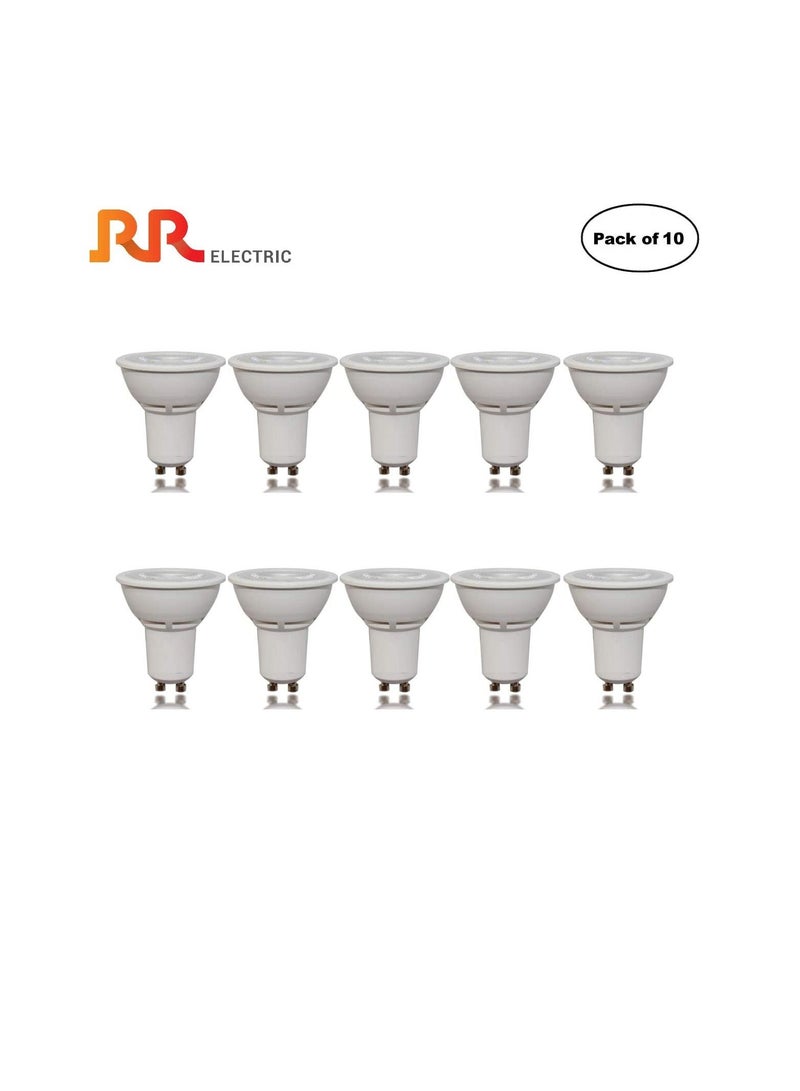 RR Lighting LED Ceiling Spot Light, Energy Saver Zero UV Spot Lamp with High Lumen, GU10 5W 230VAC I For Indoor Home Office (Day Light 6500K - 5W, Pack of 10) - Image 2