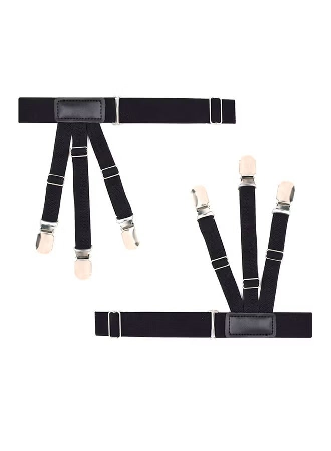 Pair Of Shirt Holder Black - Image 1
