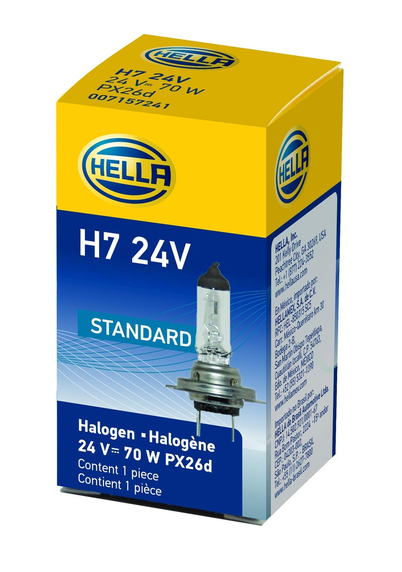 مصباح هلا H7 24V هالوجين قياسي 70 واط