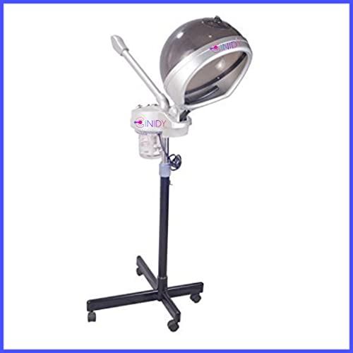 Cinidy 2 in 1 Facial Steamer and Hair Steamer Face Sauna Humidifier Hot Mist Moisturizing for SPA Skin Care Salon Beauty Barber Equipment for every spa and beauty salon (Multi color) - Image 2