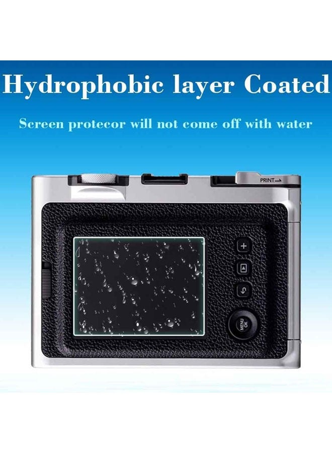 SJet 2 PACK Screen Protector for Fujifilm INSTAX Mini EVO, 0.3mm 9H Hardness Tempered Glass Cover Anti-Scrach Anti-Bubble - Image 4