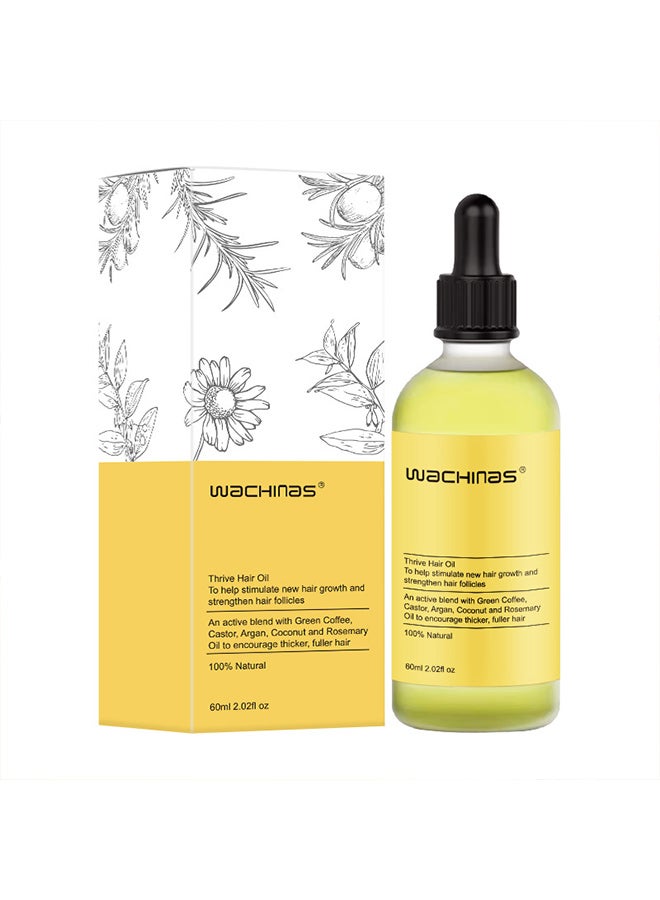wachinas Hair care essential oil moisturizes the scalp and improves frizz - Image 1