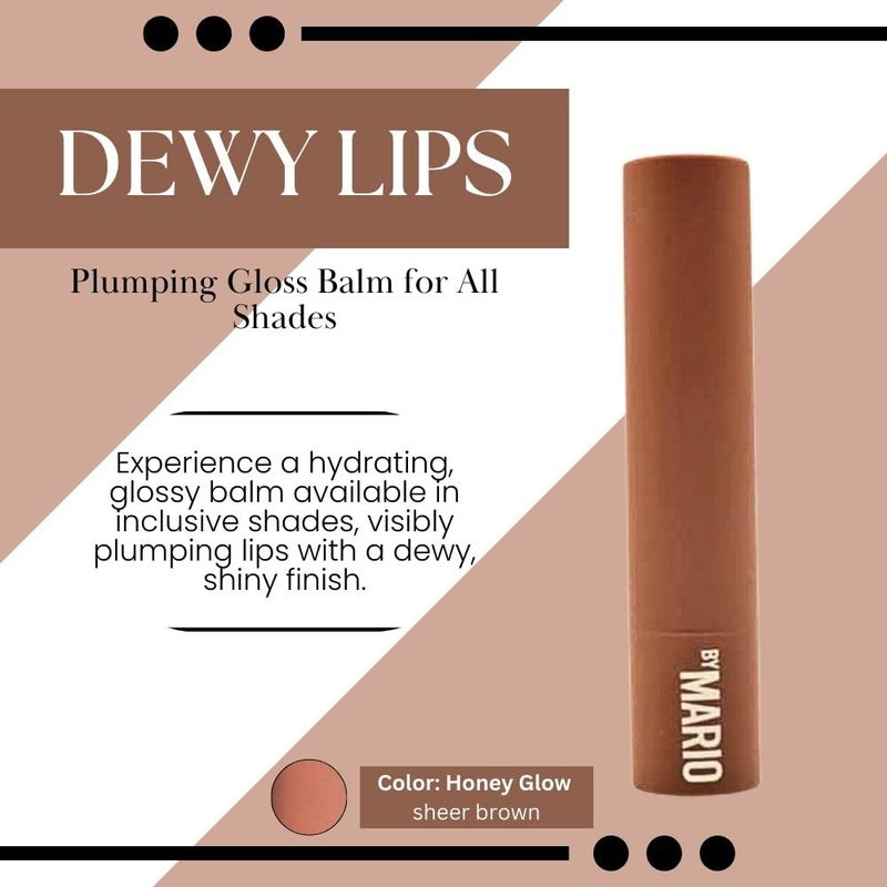 MAKEUP BY MARIO MoistureGlow™ Plumping Lip Serum Honey Glow - Image 2