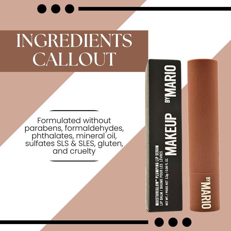 MAKEUP BY MARIO MoistureGlow™ Plumping Lip Serum Honey Glow - Image 4