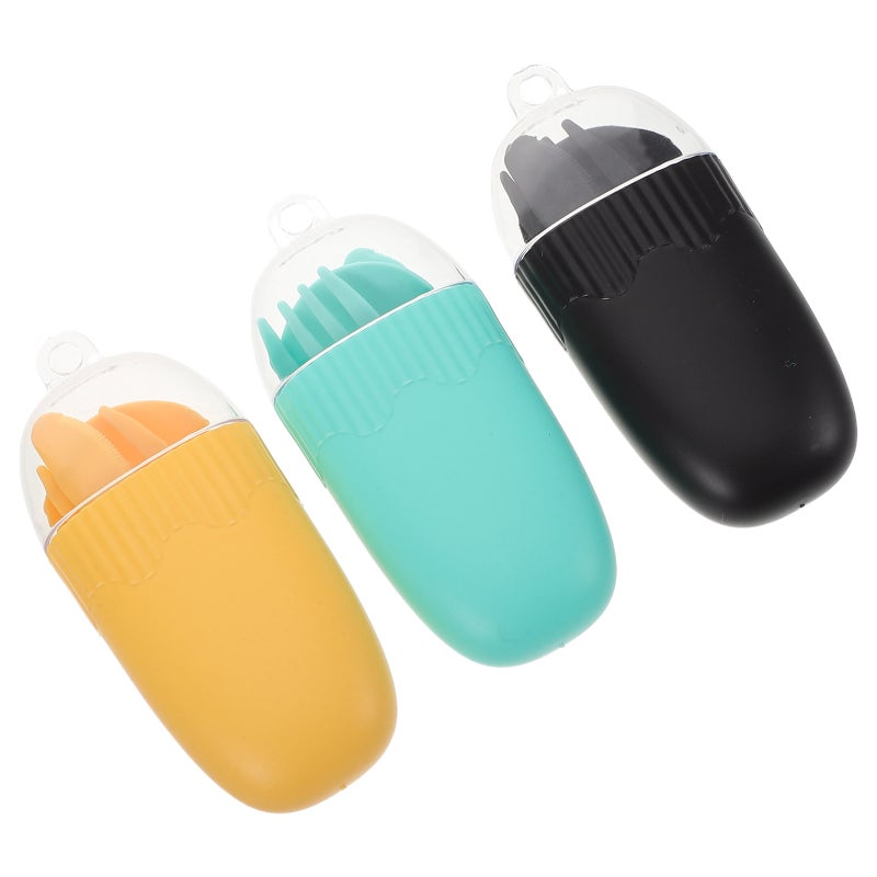 6 Sets Portable Utensil with Case Toddler Camping Kit Reusable Fork Spoon & Chopstick Holder for Outdoor Backpacking Picnics - Image 4