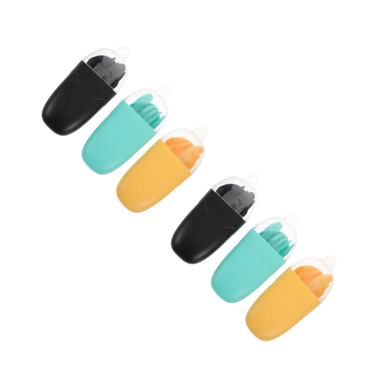 6 Sets Portable Utensil with Case Toddler Camping Kit Reusable Fork Spoon & Chopstick Holder for Outdoor Backpacking Picnics - Image 1