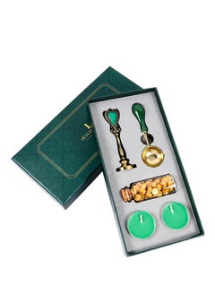 Arabest Scrapbook Kit 1 Sets Seal Seal Set Sealing Wax kit Stamp with Handle Sealing fire Lacquer Stamp Copper Stamp Sealing Wax Stamp Letter Zinc Alloy Gift Box  - Image 3