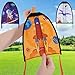 Wernnsai 3 Pcs Mini Slingshot Kites Thumb Ejection Kite Beach Toys Gift for Kids Teens Age 418 Years Old Easy to Fly Waterproof Stringless Beach Kite Small Funny Outdoor Sports Toy Dinosaur Rocket Style - Image 3