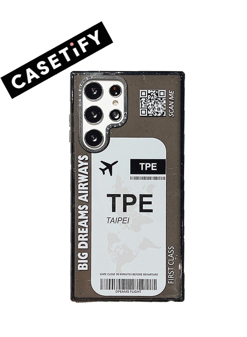 Casetify Samsung Galaxy S23 Ultra 'Boarding Pass' Series Case - Image 1