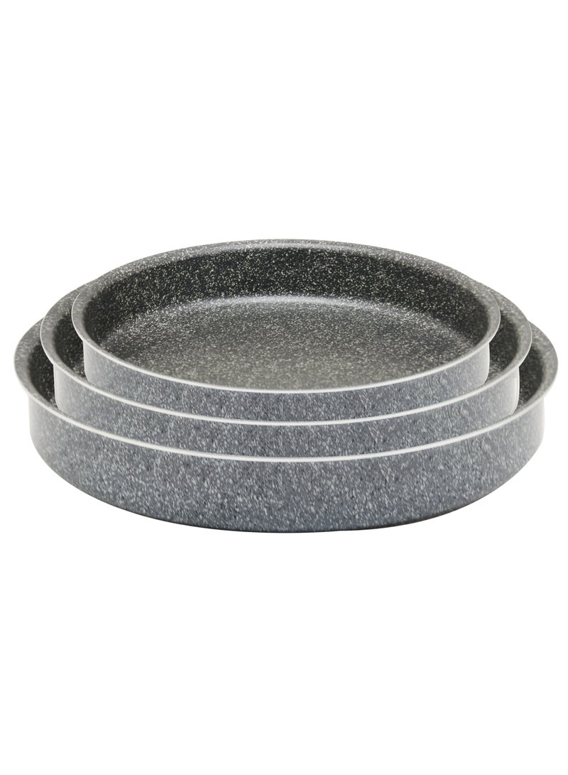 Newfloon A set of neoflon oven trays, 3 pieces, size 22 * 26 * 30 - Image 2