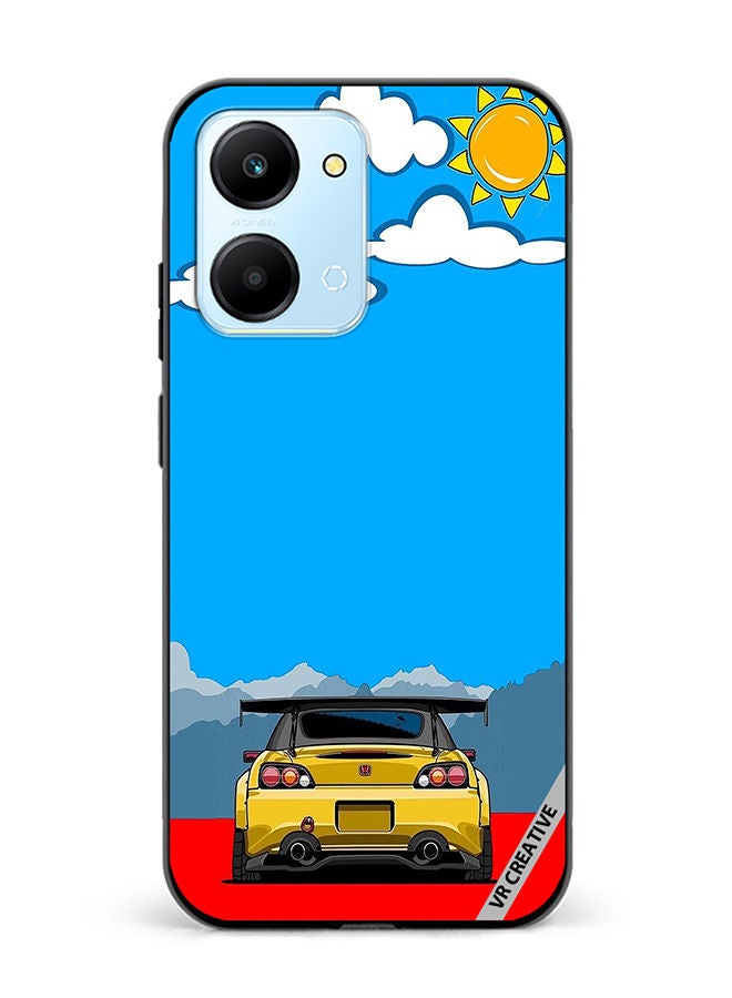VR CREATIVE Protective Case Cover For Honor Play7T Car Design Multicolour - Image 1