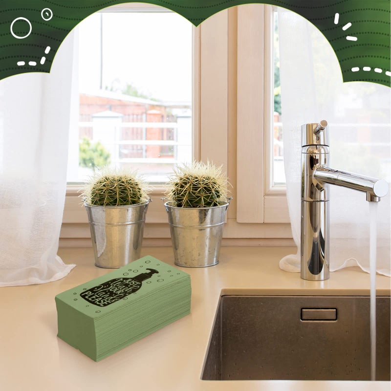 Yexiya 200 Pcs Paper Guest Towels Disposable Hand Towels Bathroom Guest Napkins Disposable Decorative Bathroom Napkins for Powder Room Wedding Holiday Birthday Baby Bridal Shower (Sage Green) - Image 3