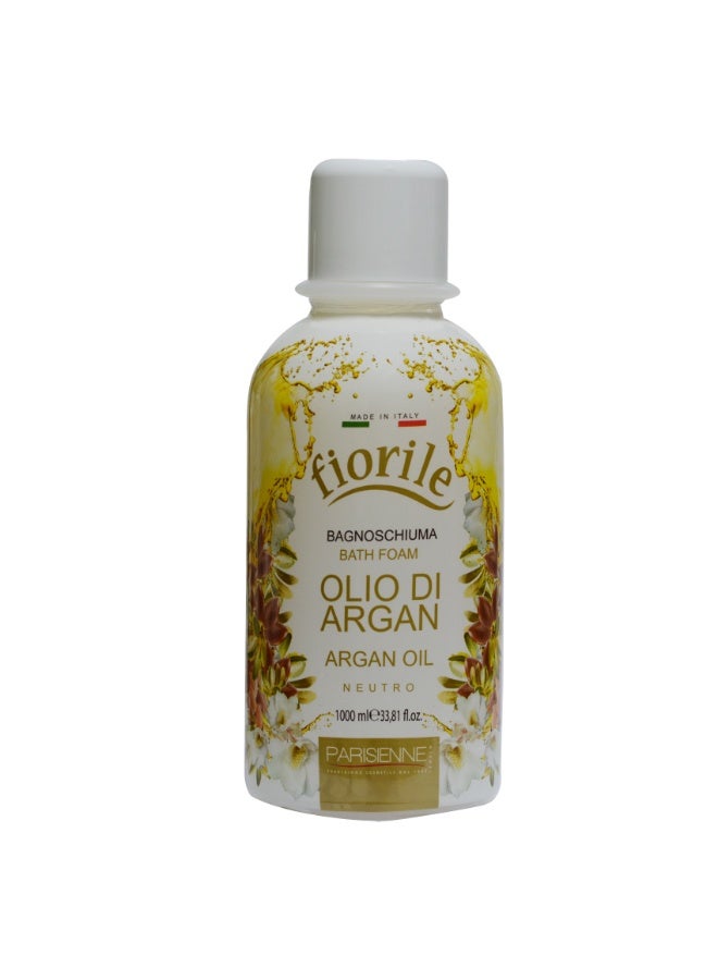 Fiorile Bath Foam Argan Oil 1000ML | Nourishing & Moisturizing Bath Foam | Maintain Soft & Smooth Skin | Daily Use Body Cleanser - Image 1
