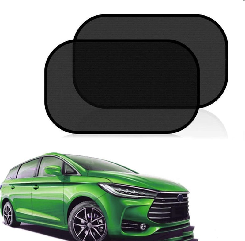 2 Pack Car Window Shades for Kids and Pets - UV Rays/Sunlight Protection - Image 1