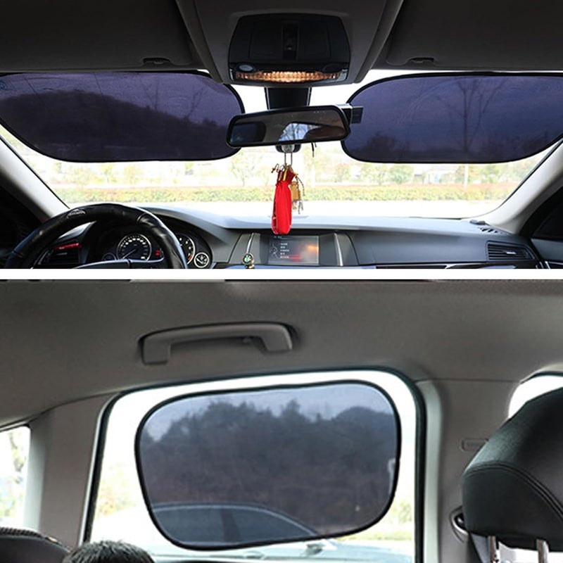 2 Pack Car Window Shades for Kids and Pets - UV Rays/Sunlight Protection - Image 5