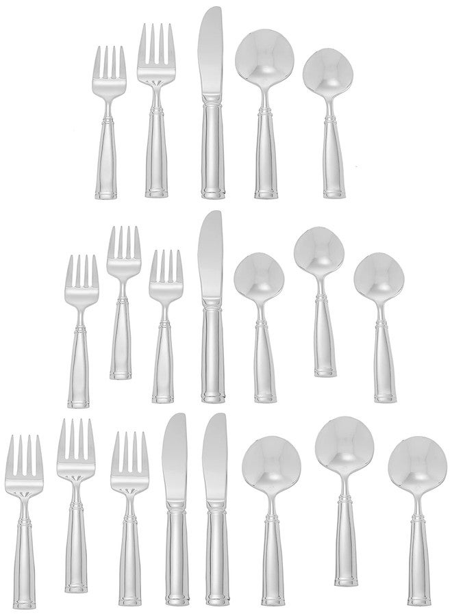 Ginkgo International Naples 20-piece Stainless Steel Flatware Place Setting, Service for 4 - Image 2