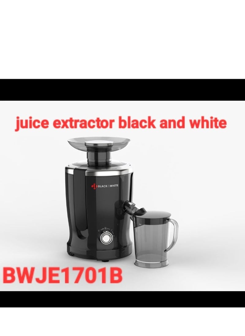 بلاك & وايت BLACK & WHITE Centrifugal Juicer BWJE1701B  - Image 3