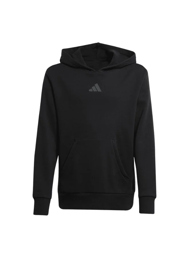 adidas سويت شيرت بغطاء رأس للجنسين أديداس × سمايلي وورلد