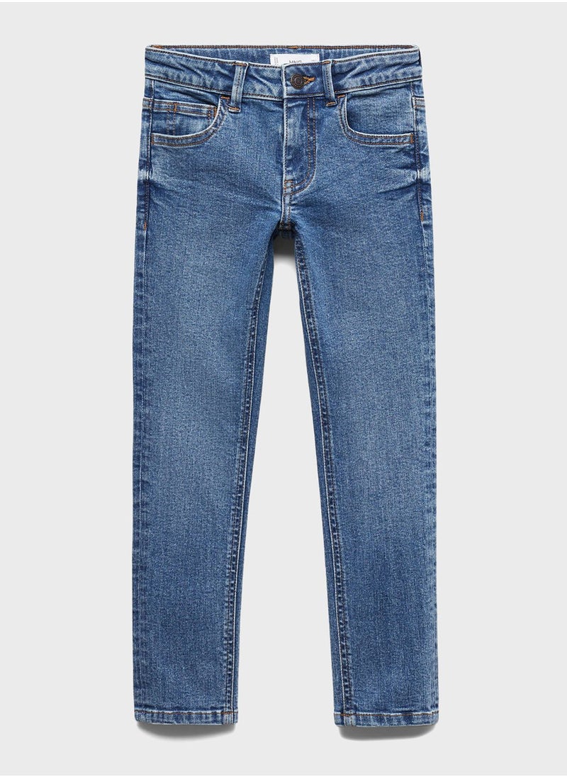 MANGO - Kids Skinny Fit Jeans - Image 1