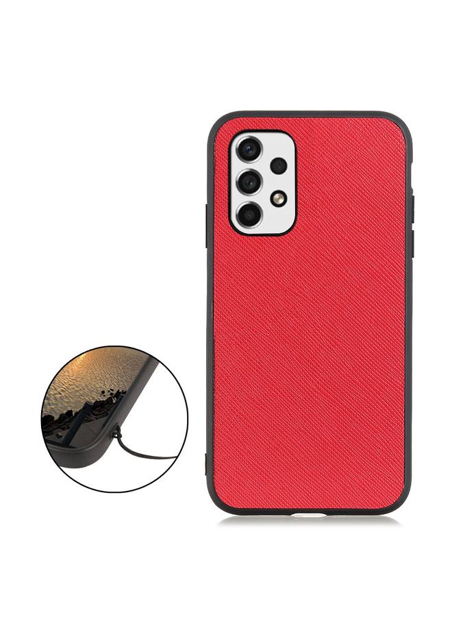 S-TOP Case For Samsung Galaxy A53 5G Cross Texture Leather Phone Case - Image 2