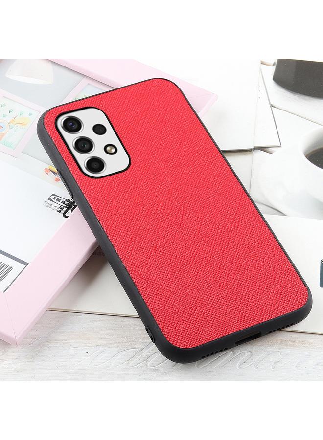 S-TOP Case For Samsung Galaxy A53 5G Cross Texture Leather Phone Case - Image 3