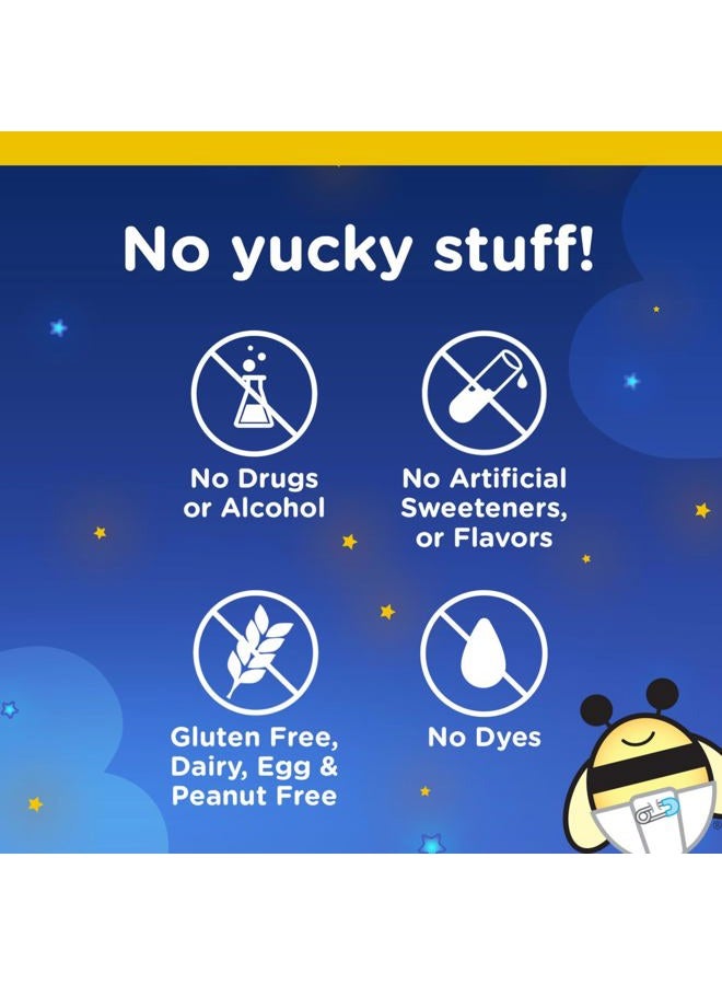 Zarbee's Baby Nighttime Cough Syrup + Immune, Baby Cough Syrup, Organic Agave + Zinc & Chamomile, No Drugs or Artificial Flavors, Natural Agave Taste, 2 fl. oz - Image 4