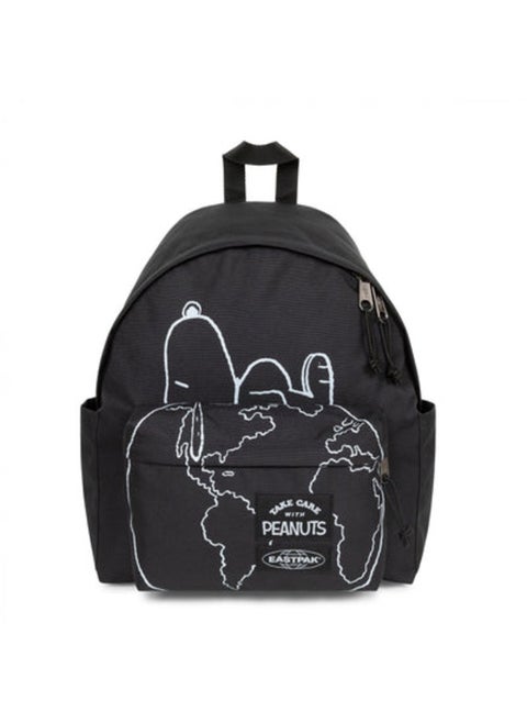 Day Pak'R Peanuts Placed Medium Backpack With Bottle Holder And Laptop Sleeve