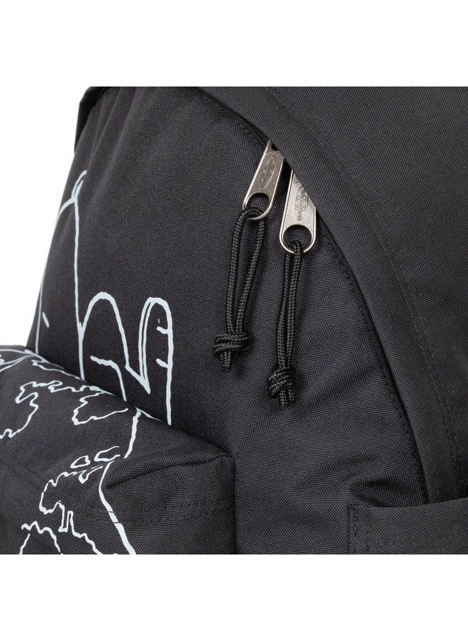 EASTPAK - Day Pak'R Peanuts Placed Medium Backpack With Bottle Holder And Laptop Sleeve - Image 1