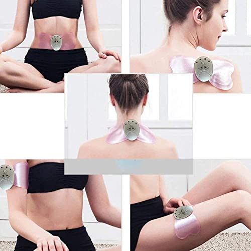 Concepta Muscle Massager Butterfly Design Body Electronic ABS Belly Arm Trainer Stimulator Therapy Massage Slimming Losing Weight 4 Led Lights Display,for Blood Circulation, Battery Powered (Multicolor) - Image 2