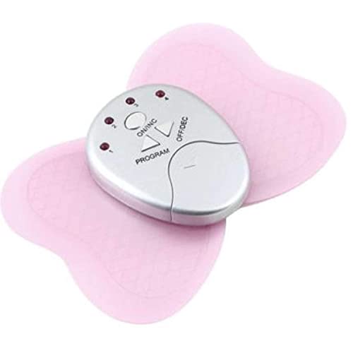 Concepta Muscle Massager Butterfly Design Body Electronic ABS Belly Arm Trainer Stimulator Therapy Massage Slimming Losing Weight 4 Led Lights Display,for Blood Circulation, Battery Powered (Multicolor) - Image 5
